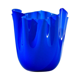 Venini Fazzoletto 700.00 vase h. 31 cm. Venini Fazzoletto Sapphire - Buy now on ShopDecor - Discover the best products by VENINI design