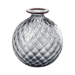 Venini Monofiori Balloton 100.29 vase h. 24.5 cm. Venini Monofiore Balloton Grape Thread Red - Buy now on ShopDecor - Discover the best products by VENINI design
