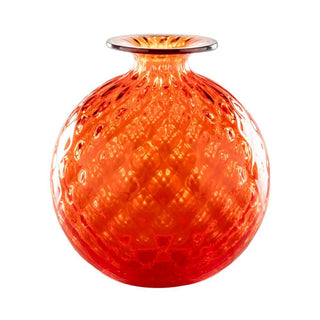 Venini Monofiori Balloton 100.29 vase h. 24.5 cm. Venini Monofiore Balloton Orange Thread Red - Buy now on ShopDecor - Discover the best products by VENINI design