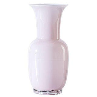 Venini Opalino 706.24 one-color vase h. 42 cm. Venini Opalino Cipria Pink Inside Cipria Pink - Buy now on ShopDecor - Discover the best products by VENINI design