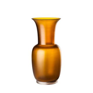 Venini Satin 706.38 satin vase h. 30 cm. Venini Satin Tea-Crystal - Buy now on ShopDecor - Discover the best products by VENINI design