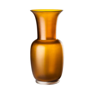 Venini Satin 706.22 satin vase h. 36 cm. Venini Satin Tea-Crystal - Buy now on ShopDecor - Discover the best products by VENINI design