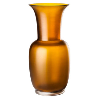 Venini Satin 706.24 satin vase h. 42 cm. Venini Satin Tea-Crystal - Buy now on ShopDecor - Discover the best products by VENINI design