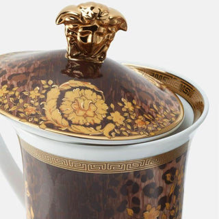 Versace meets Rosenthal 30 Years Mug Collection Wild Floralia mug with lid - Buy now on ShopDecor - Discover the best products by VERSACE HOME design