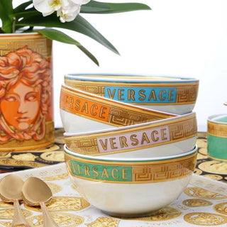 Versace meets Rosenthal Medusa Amplified soup bowl diam. 15 cm. - Buy now on ShopDecor - Discover the best products by VERSACE HOME design