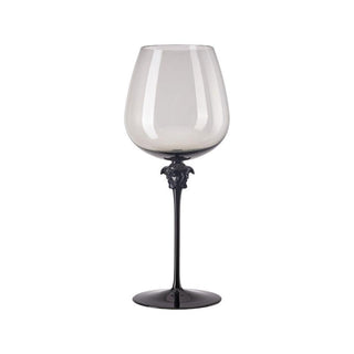 Versace meets Rosenthal Lumière red wine goblet Burgundy Smoky grey Buy on Shopdecor VERSACE HOME collections