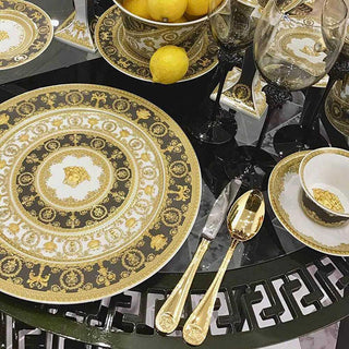 Versace meets Rosenthal I Love Baroque Coffee cup and saucer black - Buy now on ShopDecor - Discover the best products by VERSACE HOME design