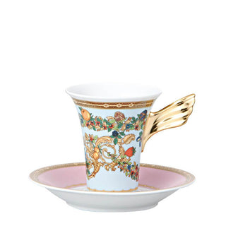 Versace meets Rosenthal Le Jardin de Versace High coffee cup and saucer - Buy now on ShopDecor - Discover the best products by VERSACE HOME design