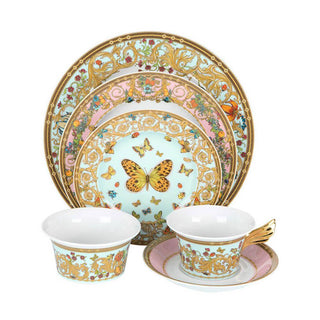 Versace meets Rosenthal Le Jardin de Versace Oval platter 34x24.5 cm. - Buy now on ShopDecor - Discover the best products by VERSACE HOME design