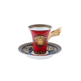 Versace meets Rosenthal Medusa Coffee cup and saucer - Buy now on ShopDecor - Discover the best products by VERSACE HOME design
