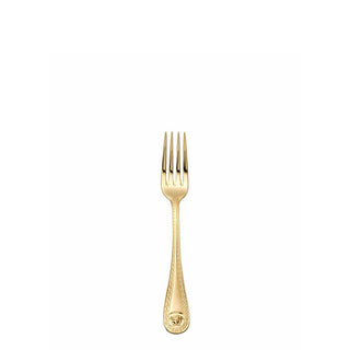Versace meets Rosenthal Medusa Cutlery Dessert fork plated Gold - Buy now on ShopDecor - Discover the best products by VERSACE HOME design