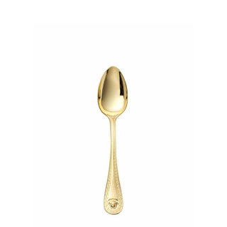 Versace meets Rosenthal Medusa Cutlery Dessert spoon plated Gold - Buy now on ShopDecor - Discover the best products by VERSACE HOME design