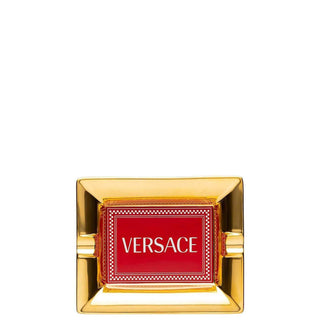 Versace meets Rosenthal Medusa Rhapsody Ashtray 16 cm. Red - Buy now on ShopDecor - Discover the best products by VERSACE HOME design