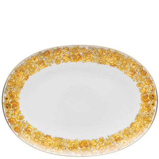 Versace meets Rosenthal Medusa Rhapsody Oval platter 38 cm. - Buy now on ShopDecor - Discover the best products by VERSACE HOME design