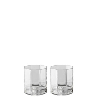 Versace meets Rosenthal Medusa Set of 2 Whisky tumbler Transparent - Buy now on ShopDecor - Discover the best products by VERSACE HOME design