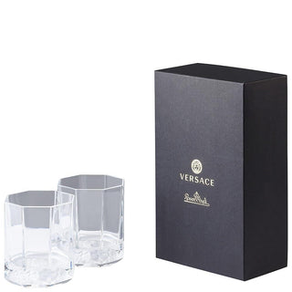 Versace meets Rosenthal Medusa Set of 2 Whisky tumbler - Buy now on ShopDecor - Discover the best products by VERSACE HOME design