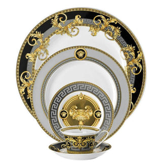 Versace meets Rosenthal Prestige Gala Candleholder H. 21cm with candle - Buy now on ShopDecor - Discover the best products by VERSACE HOME design
