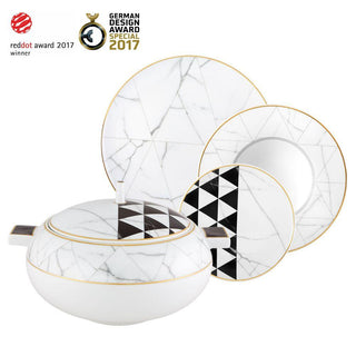 Vista Alegre Carrara soup plate diam. 25 cm. - Buy now on ShopDecor - Discover the best products by VISTA ALEGRE design