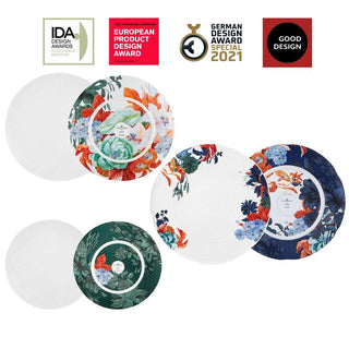 Vista Alegre Duality dessert plate diam. 23 cm. - Buy now on ShopDecor - Discover the best products by VISTA ALEGRE design