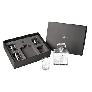 Vista Alegre Portrait case with whisky decanter and 4 Old Fashion glasses - Buy now on ShopDecor - Discover the best products by VISTA ALEGRE design