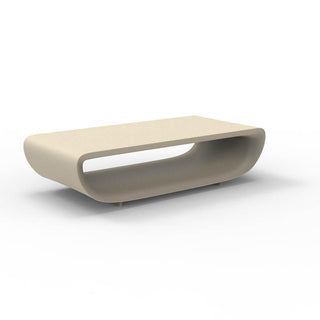 Vondom Bum Bum low table polyethylene by Eugeni Quitllet Vondom Ecru - Buy now on ShopDecor - Discover the best products by VONDOM design
