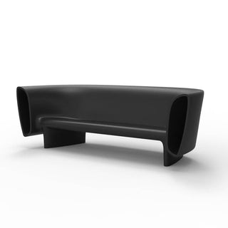 Vondom Bum Bum sofa polyethylene by Eugeni Quitllet Vondom Black - Buy now on ShopDecor - Discover the best products by VONDOM design