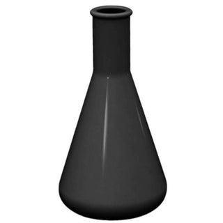 Vondom Chemistubes Erlenmeyer vase for indoor h.100 cm Vondom Black - Buy now on ShopDecor - Discover the best products by VONDOM design