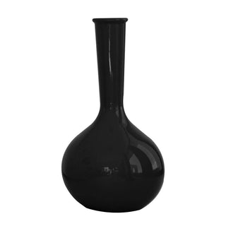 Vondom Chemistubes Flask vase for indoor h.100 cm by Teresa Sapey Vondom Black - Buy now on ShopDecor - Discover the best products by VONDOM design
