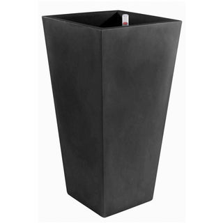 Vondom Cono square Alto vase 35x35 h. 100 cm. by Studio Vondom Vondom Black - Buy now on ShopDecor - Discover the best products by VONDOM design