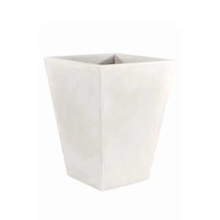 Vondom Cono square Alto vase 45x45 h. 68 cm. by Studio Vondom Vondom White - Buy now on ShopDecor - Discover the best products by VONDOM design