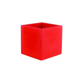 Vondom Cubo vase 40x40 h. 40 cm. by Studio Vondom Vondom Red - Buy now on ShopDecor - Discover the best products by VONDOM design