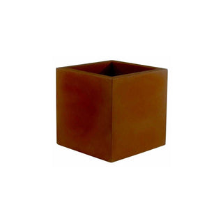 Vondom Cubo vase 40x40 h. 40 cm. by Studio Vondom Vondom Bronze - Buy now on ShopDecor - Discover the best products by VONDOM design