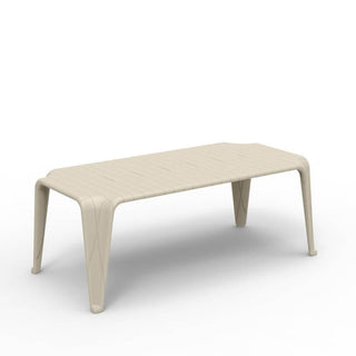 Vondom F3 table 190x90 cm polyethylene by Fabio Novembre Vondom Ecru - Buy now on ShopDecor - Discover the best products by VONDOM design