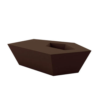 Vondom Faz low coffee table by Ramón Esteve Vondom Bronze - Buy now on ShopDecor - Discover the best products by VONDOM design