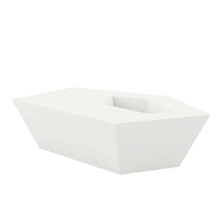 Vondom Faz low table white by Ramón Esteve - Buy now on ShopDecor - Discover the best products by VONDOM design