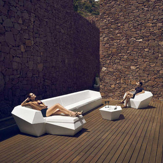 Vondom Faz sofa corner module 90° white by Ramón Esteve - Buy now on ShopDecor - Discover the best products by VONDOM design