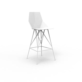 Vondom Faz stool h. seat 75 cm by Ramón Esteve Vondom White - Buy now on ShopDecor - Discover the best products by VONDOM design