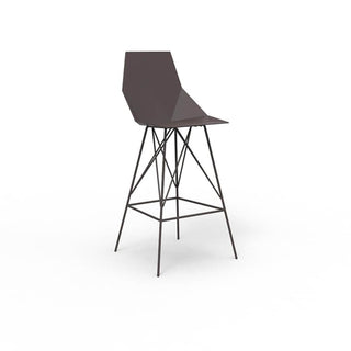 Vondom Faz stool h. seat 75 cm by Ramón Esteve Vondom Bronze - Buy now on ShopDecor - Discover the best products by VONDOM design