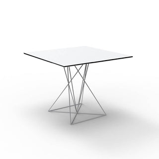 Vondom Faz table with top HPL 100x100 cm HPL white - Buy now on ShopDecor - Discover the best products by VONDOM design