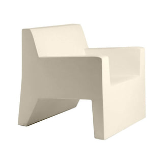 Vondom Jut armchair polyethylene by Studio Vondom Vondom Ecru - Buy now on ShopDecor - Discover the best products by VONDOM design