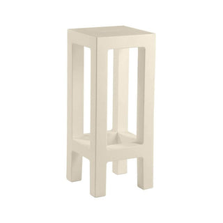 Vondom Jut stool polyethylene by Studio Vondom Vondom Ecru - Buy now on ShopDecor - Discover the best products by VONDOM design