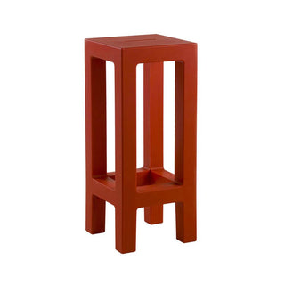 Vondom Jut stool polyethylene by Studio Vondom Vondom Red - Buy now on ShopDecor - Discover the best products by VONDOM design