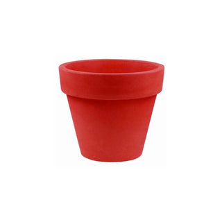 Vondom Maceta vase diam. 50 h. 43 cm. by Studio Vondom Vondom Red - Buy now on ShopDecor - Discover the best products by VONDOM design