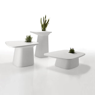 Vondom Noma coffee table white by Javier Mariscal - Buy now on ShopDecor - Discover the best products by VONDOM design