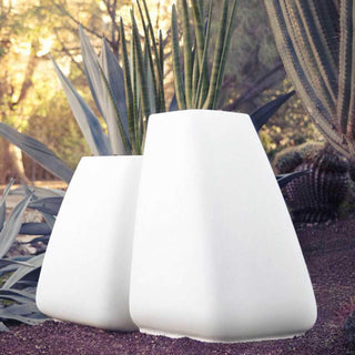 Vondom Noma Macetas vase h.50 cm white by Javier Mariscal - Buy now on ShopDecor - Discover the best products by VONDOM design