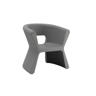 Vondom Pal small armchair polyethylene by Karim Rashid Vondom Aluminum grey - Buy now on ShopDecor - Discover the best products by VONDOM design