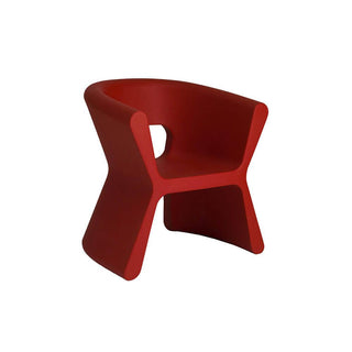 Vondom Pal small armchair polyethylene by Karim Rashid Vondom Red - Buy now on ShopDecor - Discover the best products by VONDOM design