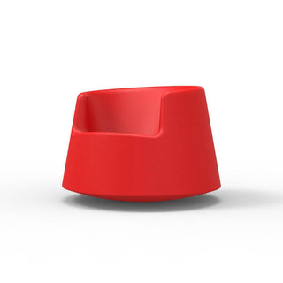 Vondom Roulette armchair polyethylene by Eero Aarnio Vondom Red - Buy now on ShopDecor - Discover the best products by VONDOM design