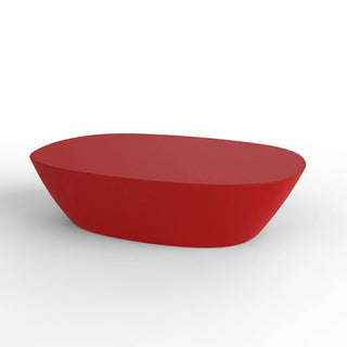 Vondom Sabinas low table 120x80 cm by Javier Mariscal Vondom Red - Buy now on ShopDecor - Discover the best products by VONDOM design
