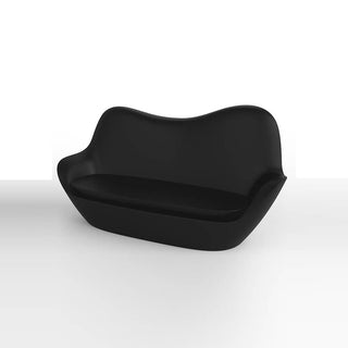 Vondom Sabinas sofa polyethylene by Javier Mariscal Vondom Black - Buy now on ShopDecor - Discover the best products by VONDOM design
